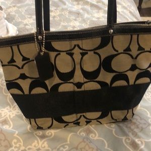 Small Coach tote